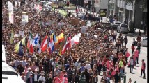 Des milliers de manifestants pour le climat rassemblés à Bruxelles