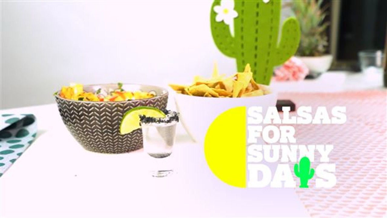 Salsas for Sunny Days: Grilled pineapple salsa