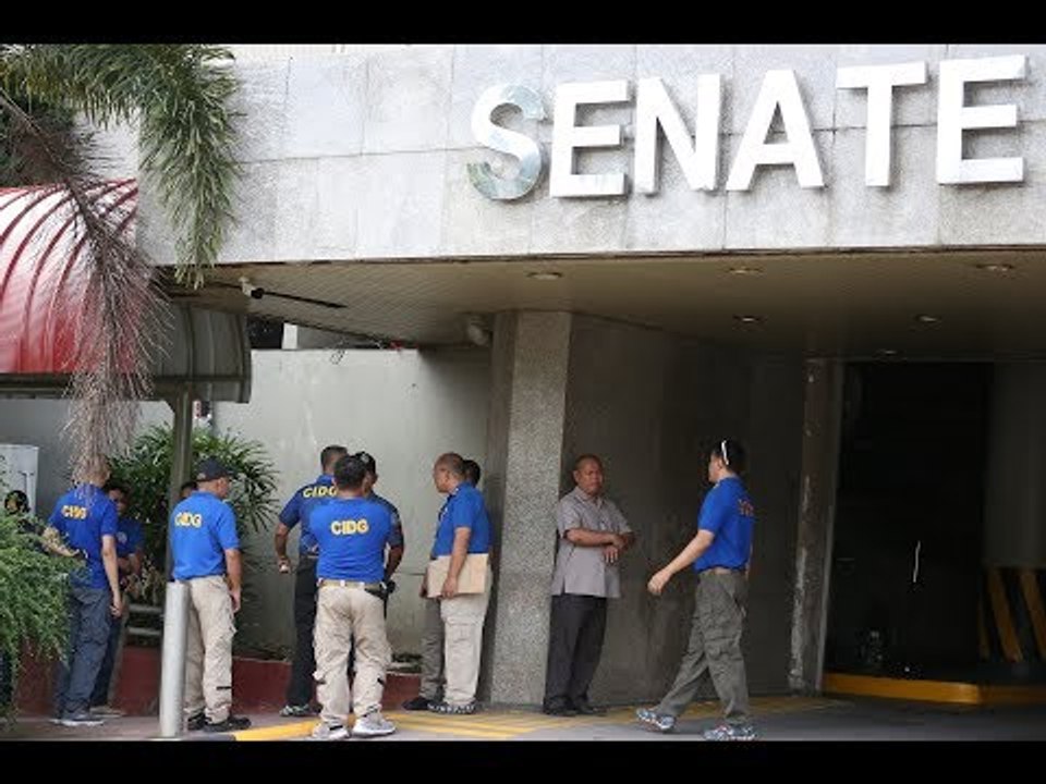 Escudero and Recto decry military, police presence in Senate
