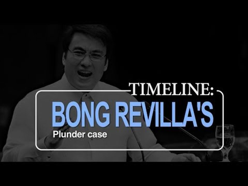 Bong Revilla’s plunder case: A timeline