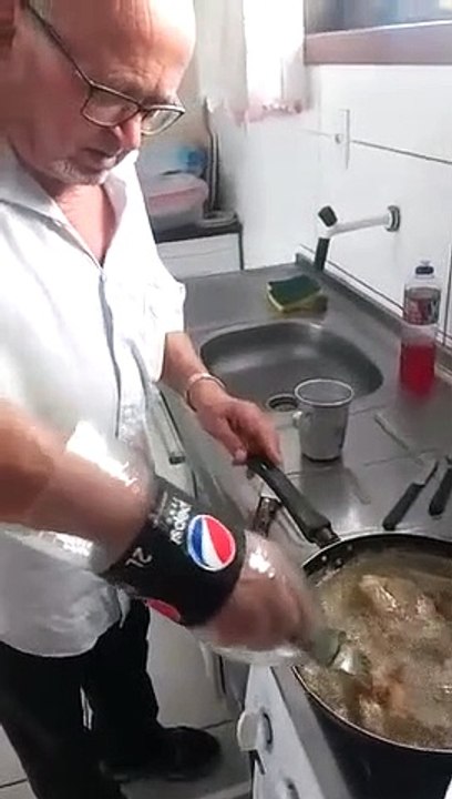 Truque caseiro para não se queimar quando fizer fritos