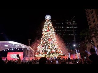 Sarah G., Vice Ganda grace lighting of Araneta Center’s giant Christmas tree