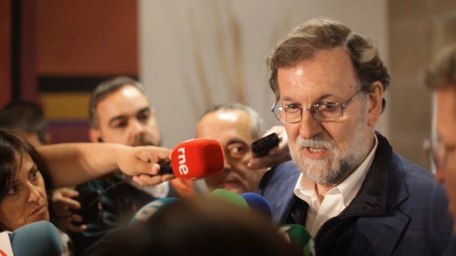 Rajoy ve de sentido común la suspensión de los diputados presos