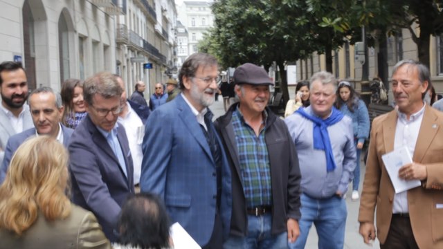 Rajoy y Feijóo comparten acto político en Lugo