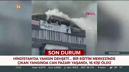 Hindistan'daki yangında son durum