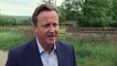 David Cameron voices sympathy for Theresa May