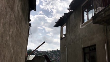 Kuvvetli rüzgar yaşamı olumsuz etkiledi - ZONGULDAK