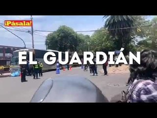 Persona de la tercera edad arrollada en Azcapotzalco