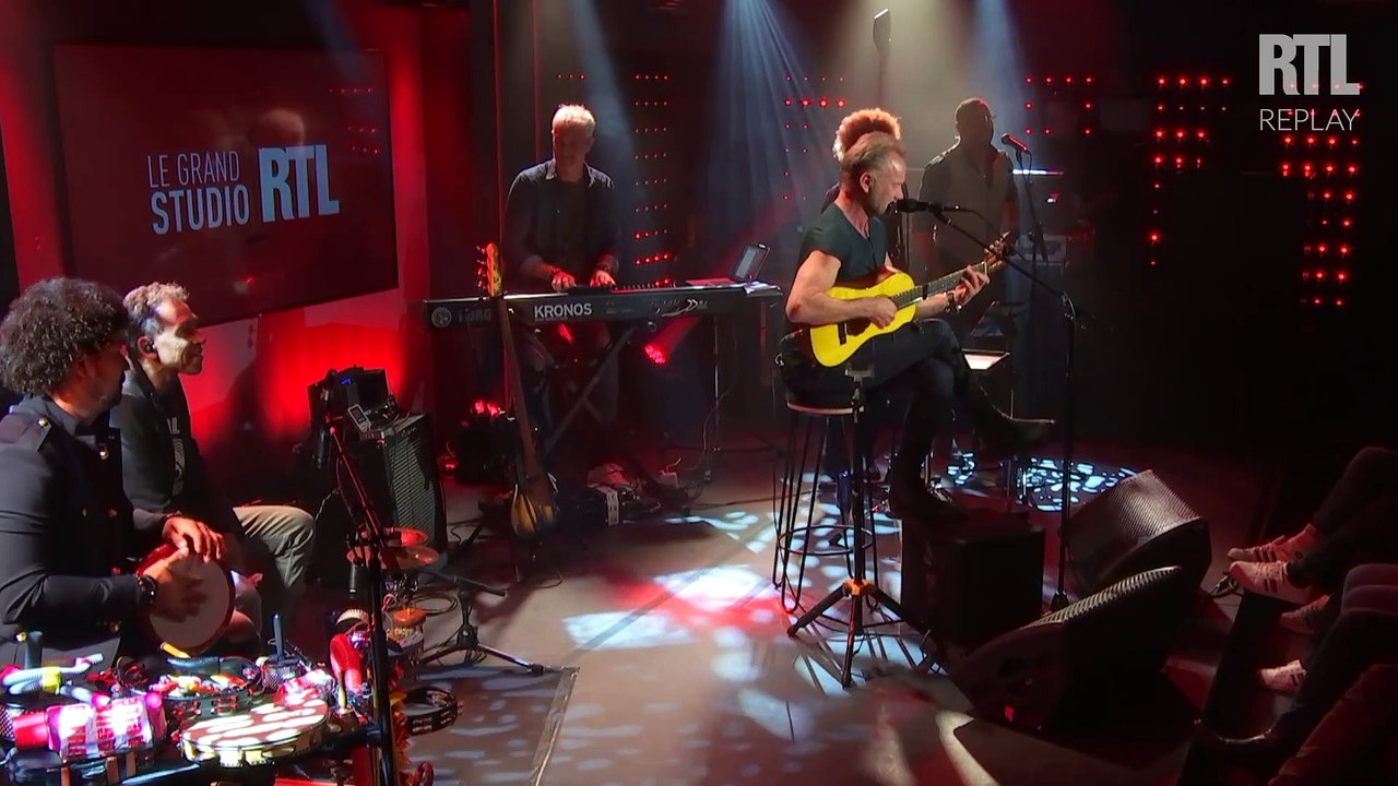 Sting - Desert Rose (Live) - Le Grand Studio RTL