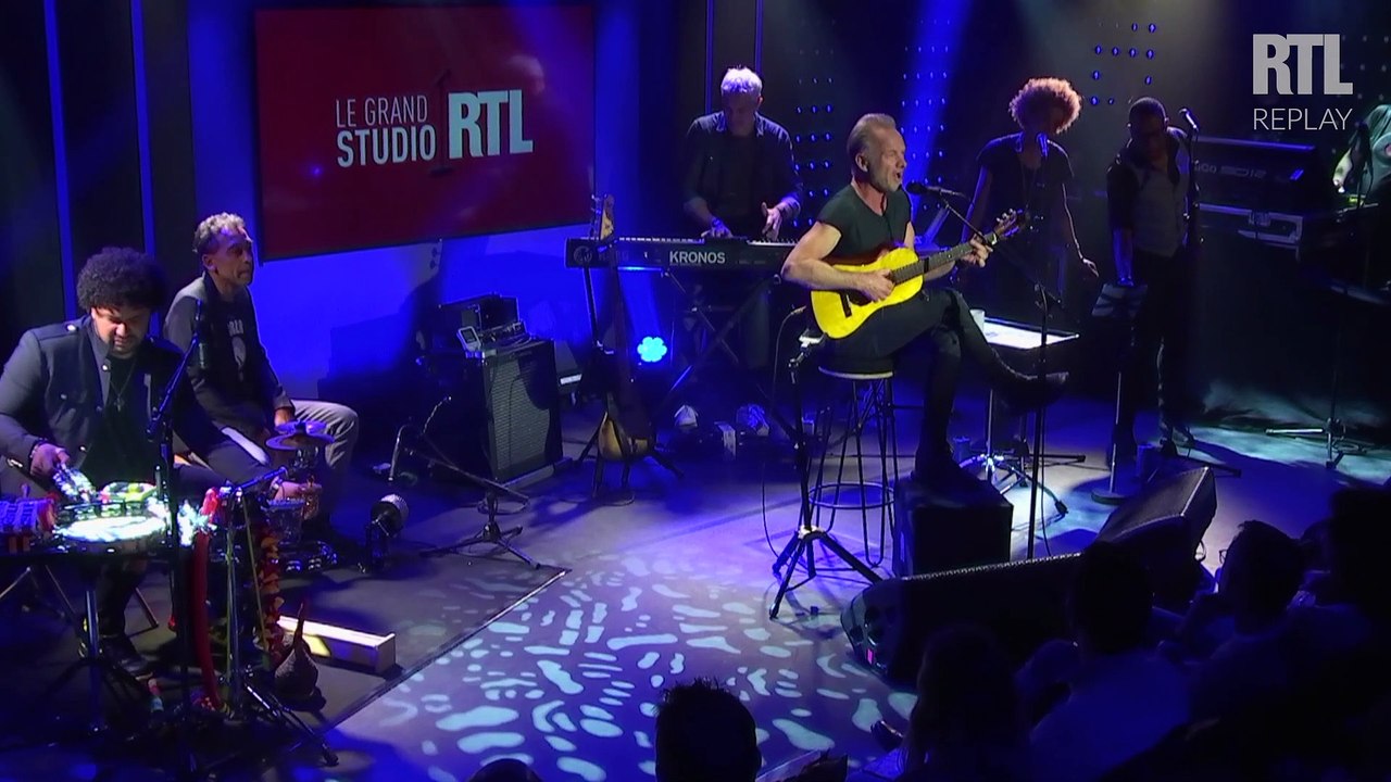 Sting - Fields of Gold (Live) - Le Grand Studio RTL