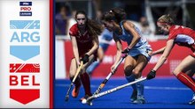 Argentina v Belgium | Week 2 | Women's FIH Pro League Highlights