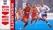 China v Great Britain | Week 6 | Women's FIH Pro League Highlights