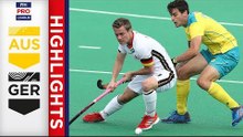 Australia v Germany | Week 4 | Men's FIH Pro League Highlights
