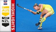 Australia v New Zealand | Week 9 | Women's FIH Pro League Highlights
