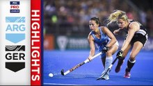 Argentina v Germany | Week 6 | Women's FIH Pro League Highlights