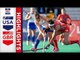 USA v Great Britain | Week 11 | Women's FIH Pro League Highlights