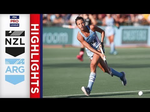 New Zealand v Argentina | Week 8 | Women's FIH Pro League Highlights