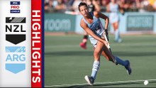 New Zealand v Argentina | Week 8 | Women's FIH Pro League Highlights