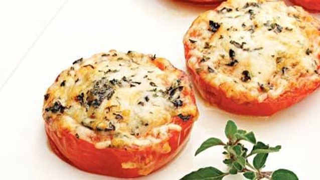 Fresh Tomato Recipe: Baked Parmesan Tomatoes