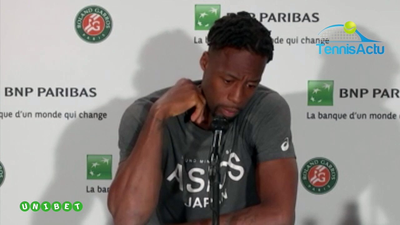 Roland-Garros 2019 - Gaël Monfils : "Je n'ai pas annoncé vouloir gagner Roland-Garros"