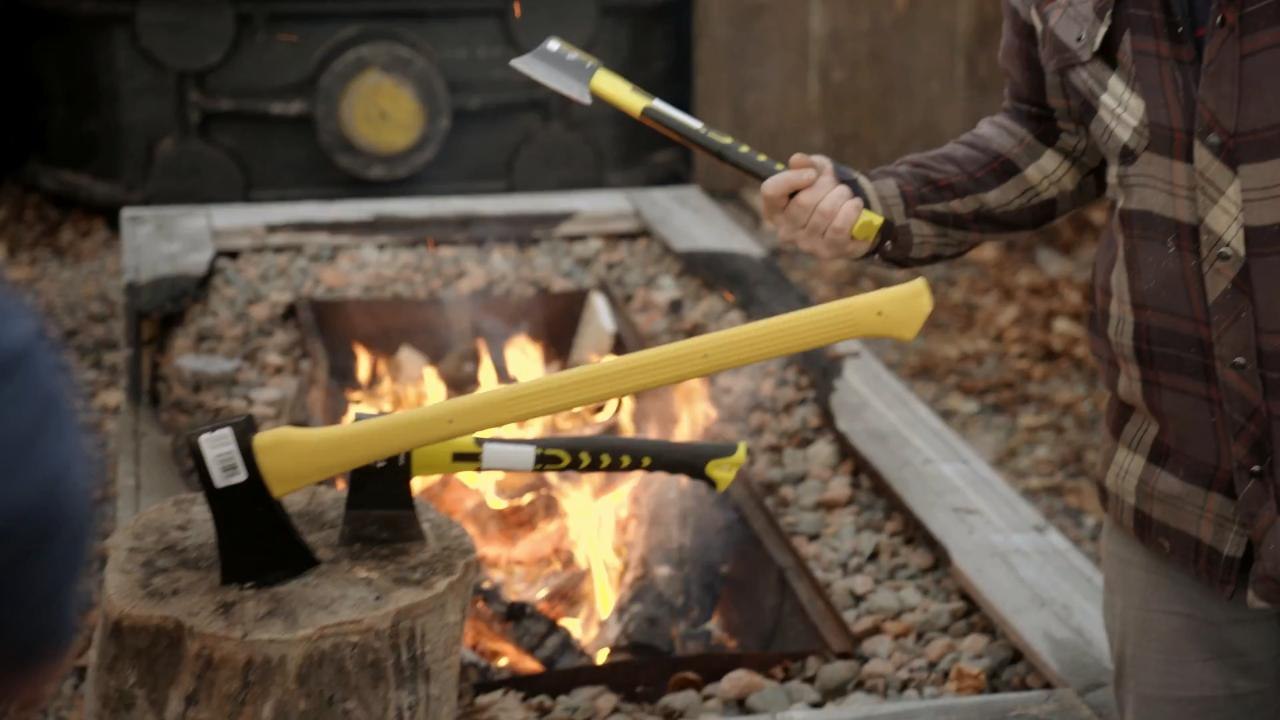 Brojects Re:builds: Axe throwing range