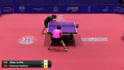 Chang Ju-Chia vs Nanthana Komwong | 2019 ITTF Challenge Thailand Open (R64)