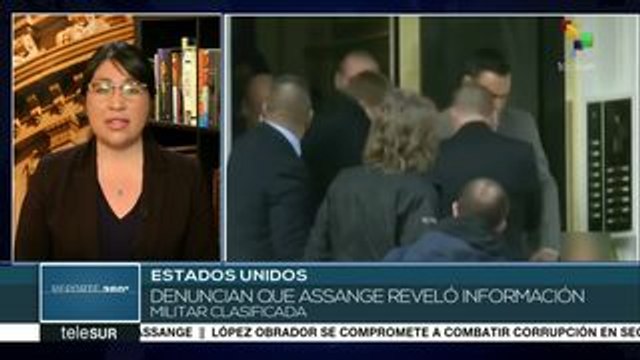 Gobierno de EEUU anuncia 17 nuevos cargos contra Julian Assange