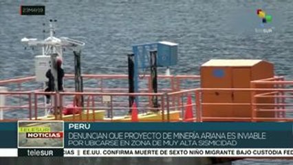 Perú: interponen demanda contra minera canadiense