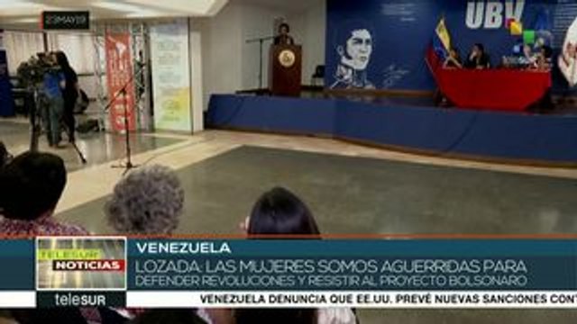 Venezuela: CLAE reconoce papel femenino en procesos revolucionarios