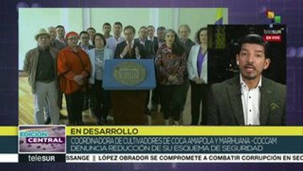 Colombia: COCCAM denuncia reducción de su esquema de seguridad