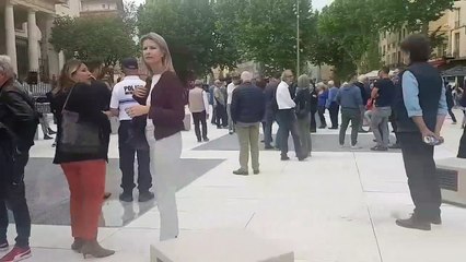 Aix : les habitants venus en nombre pour découvrir le nouveau visage des trois places