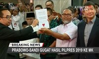 Resmi! BPN Prabowo-Sandi Serahkan Gugatan Hasil Pilpres ke MK