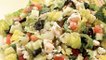 How to Make Greek Salad with Chicken