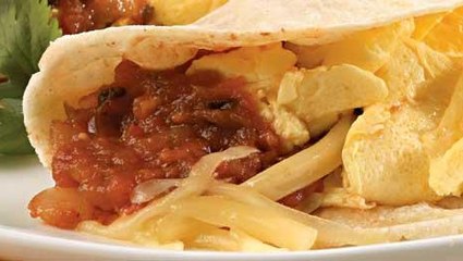 Low-Calorie Breakfast Recipe: Breakfast Taco