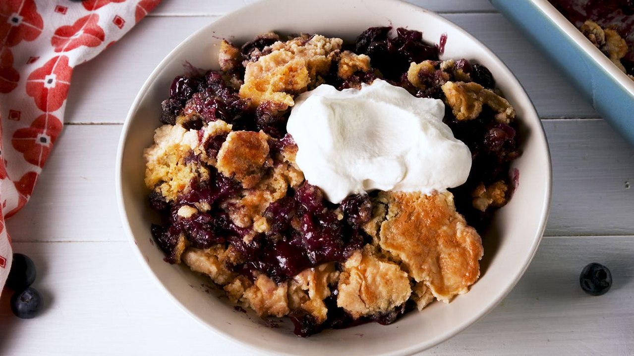 Blueberry Dump Cake Satisfies Every Sweet Tooth