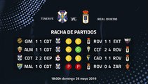 Previa partido entre Tenerife y Real Oviedo Jornada 40 Segunda División
