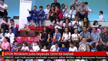 SPOR Miniklerin judo heyecanı İzmir'de başladı