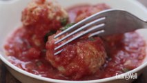 How to Make Slow-Cooker Chicken Parmesan Meatballs