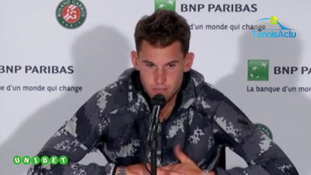 Roland-Garros 2019 - Dominic Thiem : Mon objectif ,c'est gagner ce tournoi de Roland-Garros