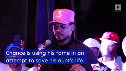 Chance the Rapper Seeks Kidney Donor for His Aunt