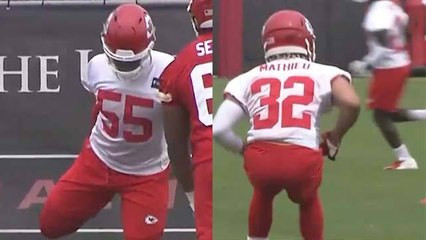 First look at Tyrann Mathieu, Frank Clark at Chiefs OTAs
