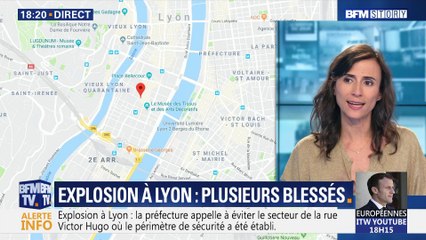 Explosion à Lyon: Au moins sept blessés (1/3)