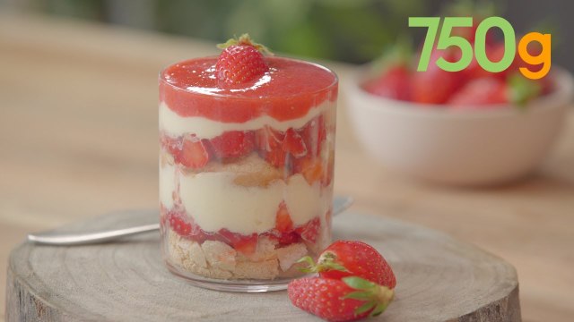 Recette du tiramisu aux Fraises du Périgord IGP - 750g