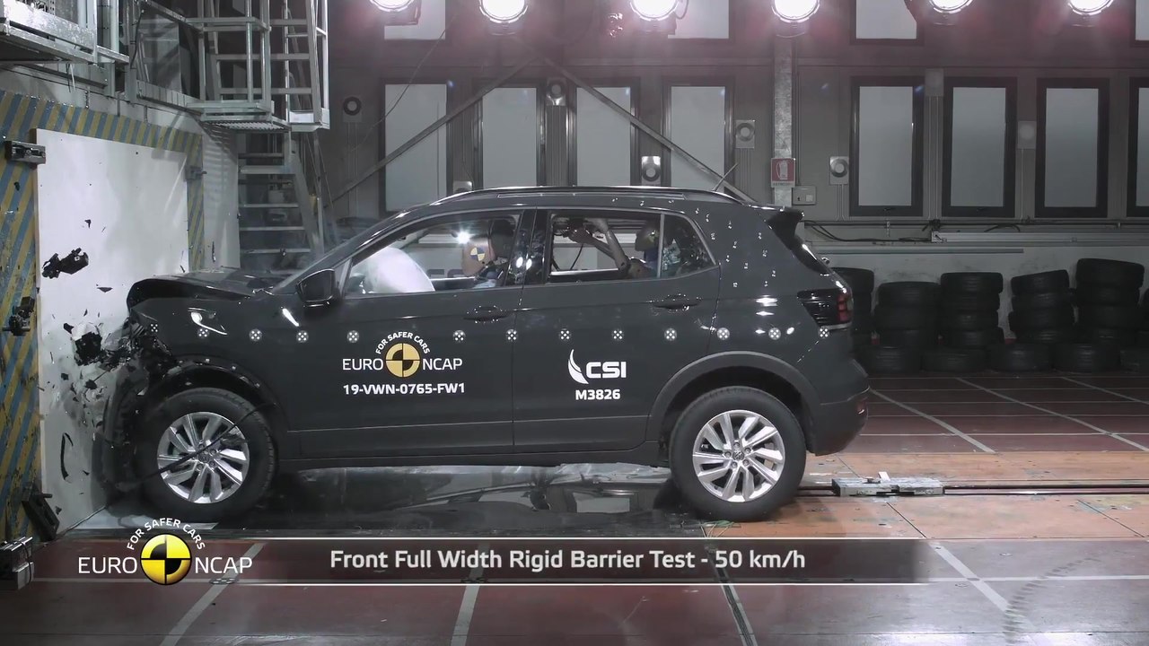Der neue Volkswagen T-Cross erreicht fünf Sterne beim Euro NCAP