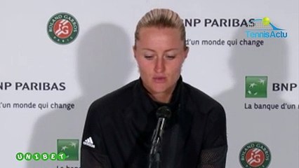 Roland-Garros 2019 - Kristina Mladenovic sur Sacha Bajin : "C'est un grand bosseur"