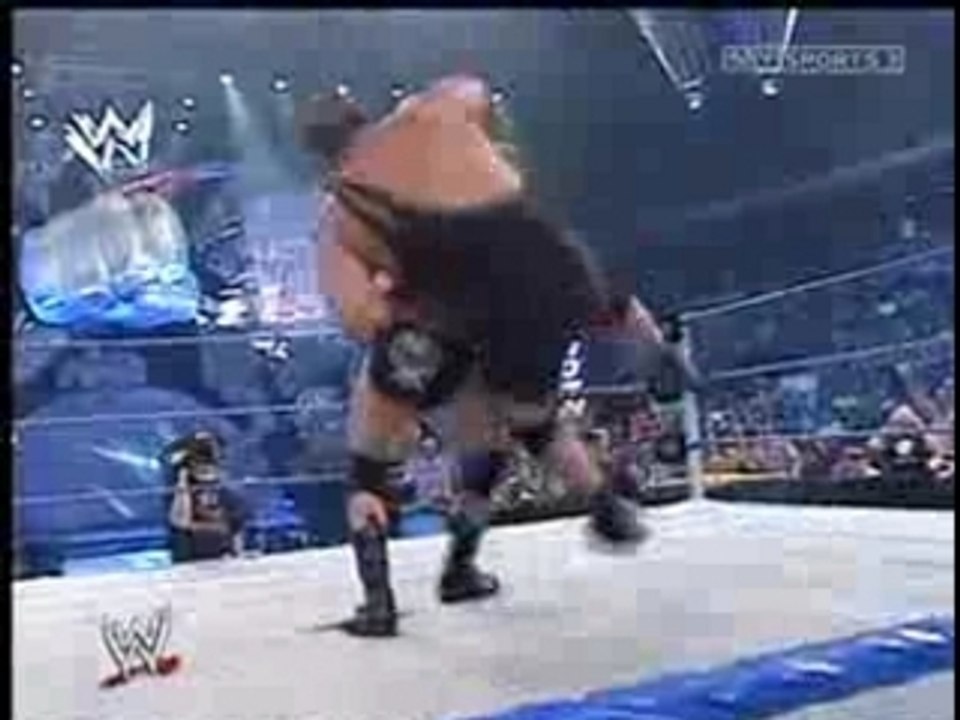 Brock Lesnar Big Show Ring Collapse