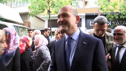 Bakan Soylu'dan, Kağıthane'de esnaf ziyareti - İSTANBUL
