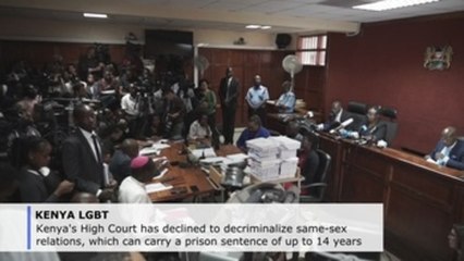 Kenya's High Court upholds law criminalizing same-sex relations