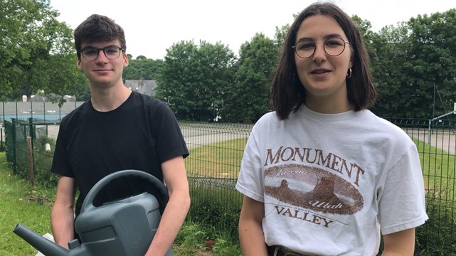 Le jardin collectif raconté par deux lycéens
