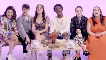 The Cast of "Booksmart" Plays I Dare You